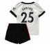 Billige Manchester United Jadon Sancho #25 Bortetrøye Barn 2022-23 Kortermet (+ korte bukser)